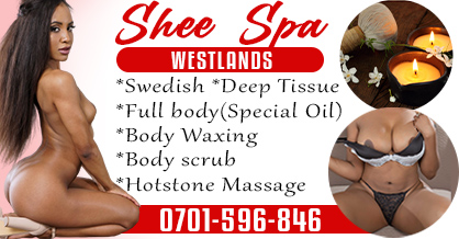 Shee Massage & SPA and escorts services in westlands. Find hot kenyan escorts in westlands today